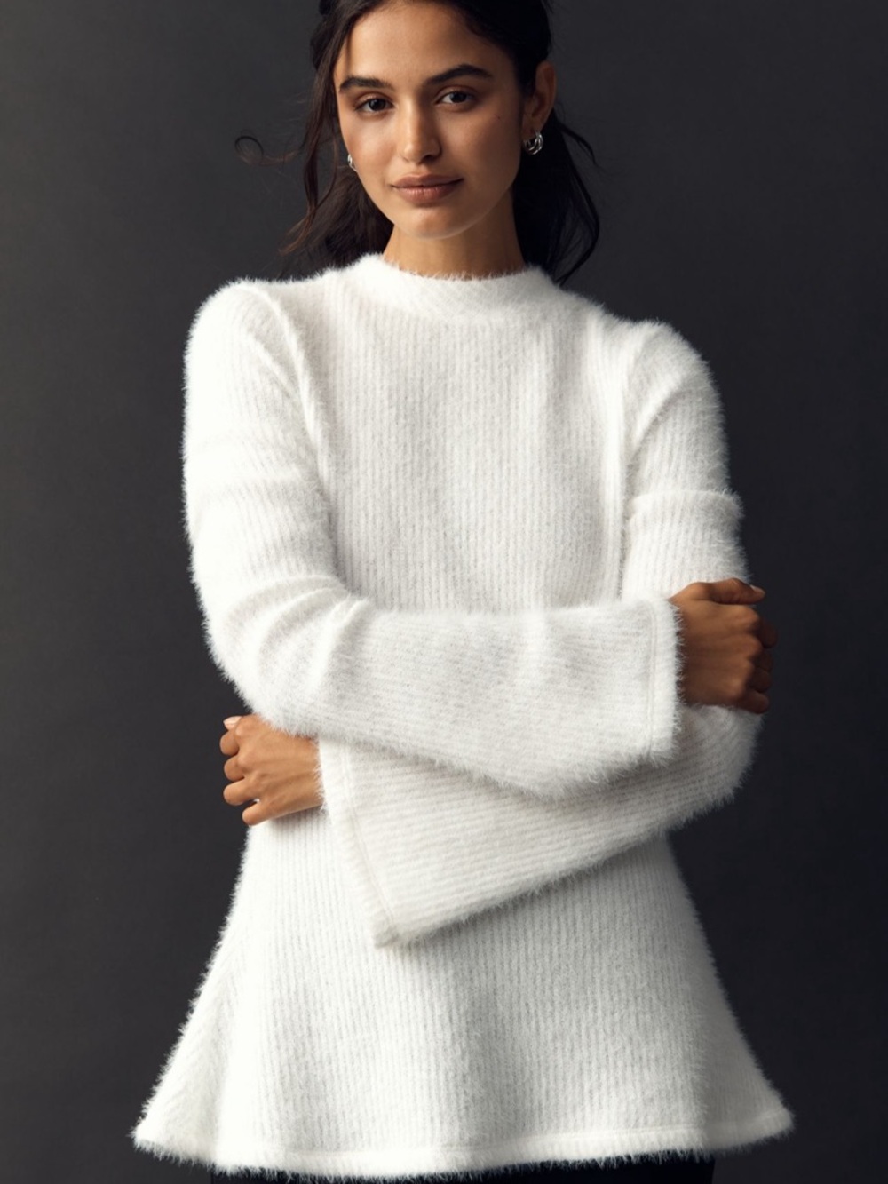 Maeve Tie-Back Bell-Sleeve Top - Picture 1 of 5